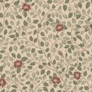 Wallpaper Sandberg - Sollides - Burgundy