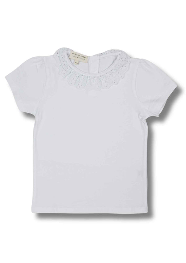 Two you label - Flower Lace Shortsleeve