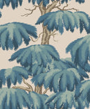 Behang Sandberg Alba, Teal – Bos behang