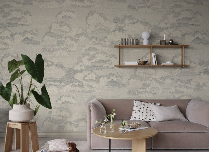 Wallpaper Sandberg Bonnie, Blue – Children's wallpaper