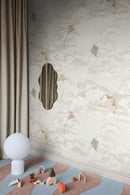 Wallpaper Sandberg Bonnie and Kites, Sand – Children's wallpaper