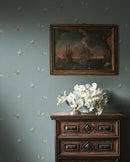 Wallpaper Sandberg - Butterflies - Misty Blue