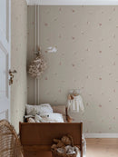 Wallpaper Sandberg - Butterflies - Sandstone