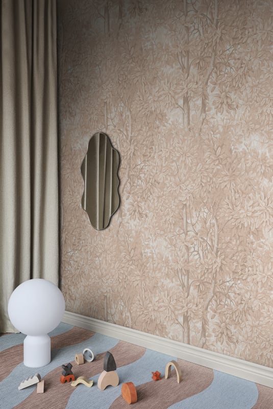 Wallpaper Sandberg Charles - Blush - Forest wallpaper