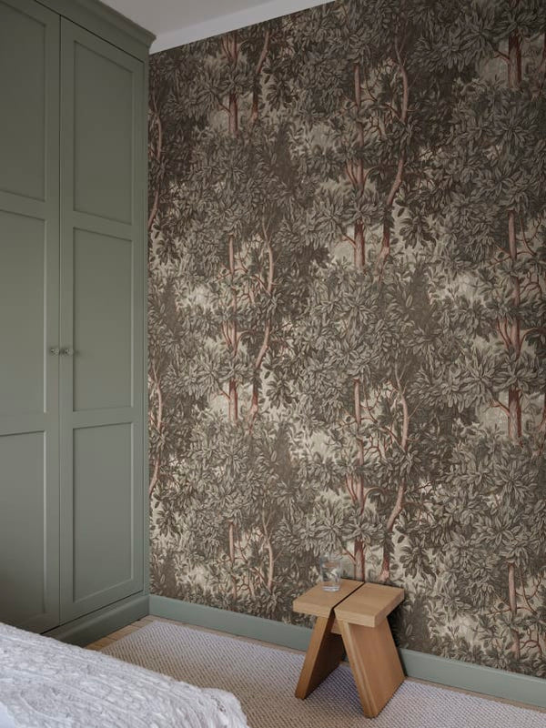 Wallpaper Sandberg Charles - Gray – Forest wallpaper