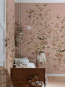 Wallpaper Sandberg - Chinoiserie Garden, Pink