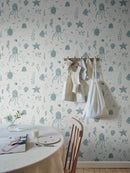 Tapete Sandberg Vilhelmina Beige – Kindertapete
