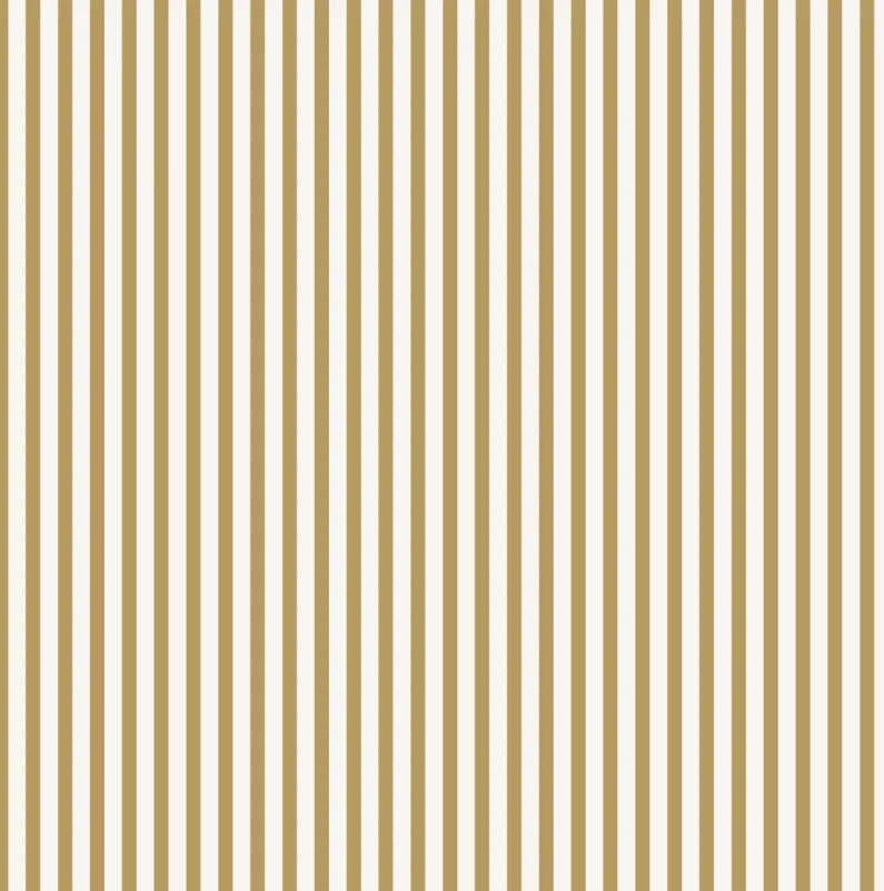 Behang Sandberg Estelle, Mustard – Gestreept behang