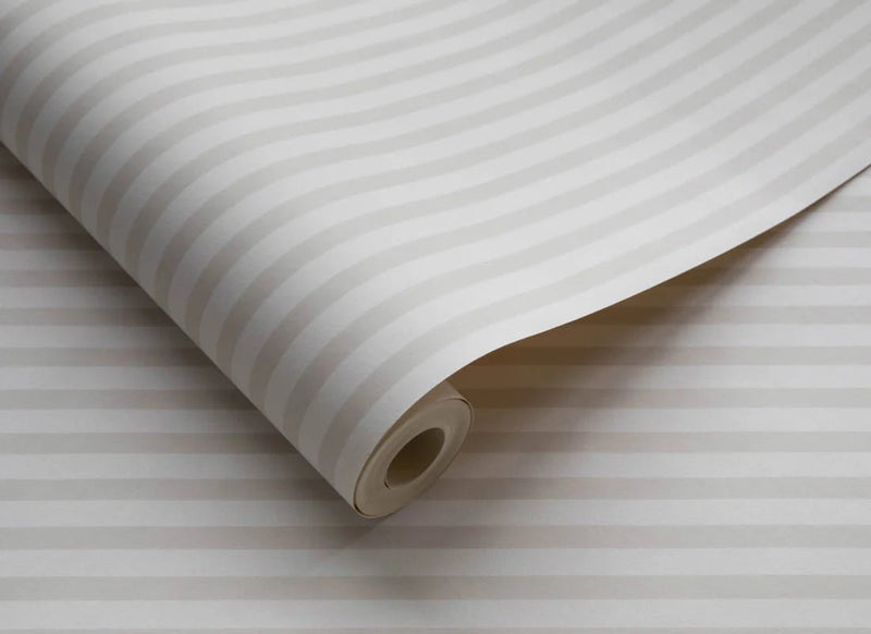 Wallpaper Sandberg Estelle, Sandstone – Striped wallpaper