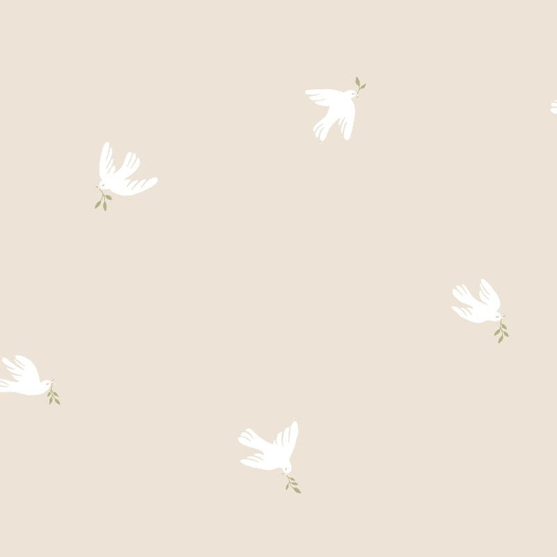 Wallpaper Sandberg Frida, Sandstone – Wallpaper with birds