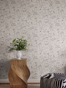 Wallpaper Sandberg Hollie, Graphite – Forest animal wallpaper