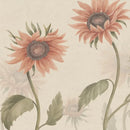 Behangstaal Sandberg - Sunflowers - Peach
