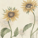 Behangstaal Sandberg - Sunflowers - Yellow