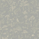 Behang Sandberg Hollie, Misty blue – Bosdieren behang