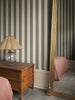 Wallpaper Sandberg Sam, Forest Green – Striped wallpaper