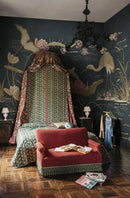 Behang Sandberg - Seabirds - Dark Blue