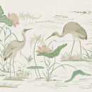 Behangstaal Sandberg - Seabirds - Green