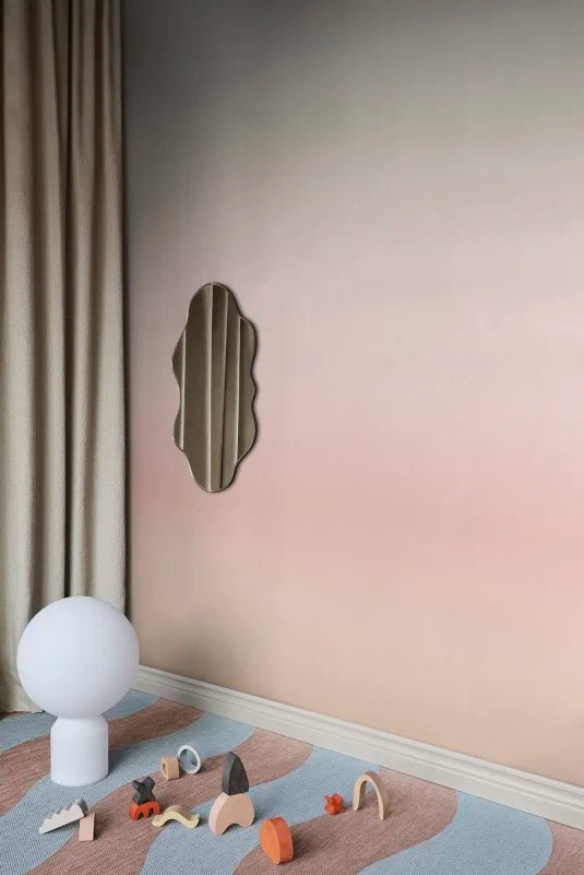 Wallpaper Sandberg Skymning, Pink wallpaper