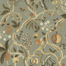 Tapeten Sandberg - Baum des Lebens Wandbild - Salbei Grün