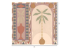 Tres Tintas wallpaper - Jungle Arches Mural - Beige