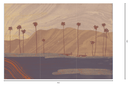 Tres Tintas wallpaper - Palms Views - Dark Blue