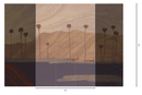 Tres Tintas wallpaper - Palms Views - Dark Blue