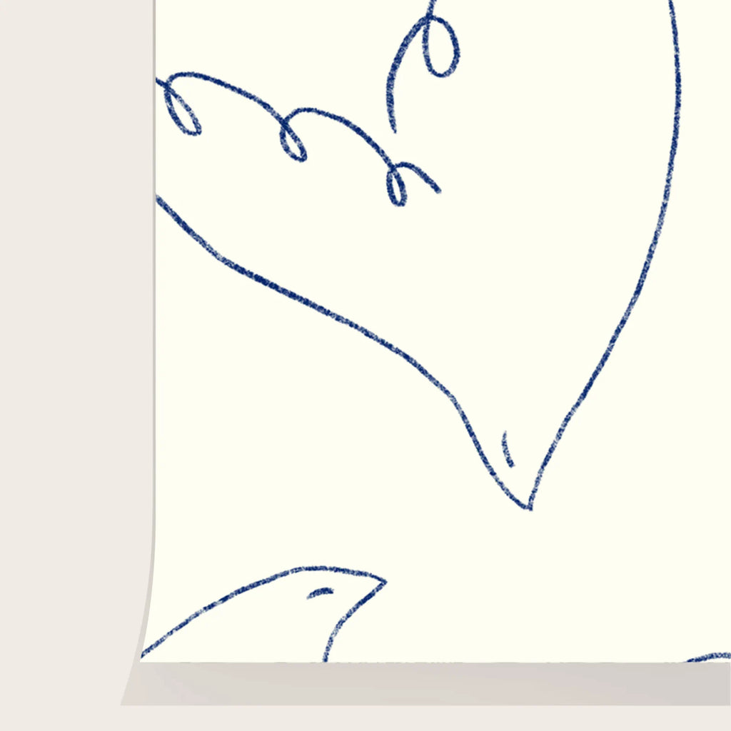 Season Paper Imagine Behang – Subtiel Vogeldessin in Grafietgrijs