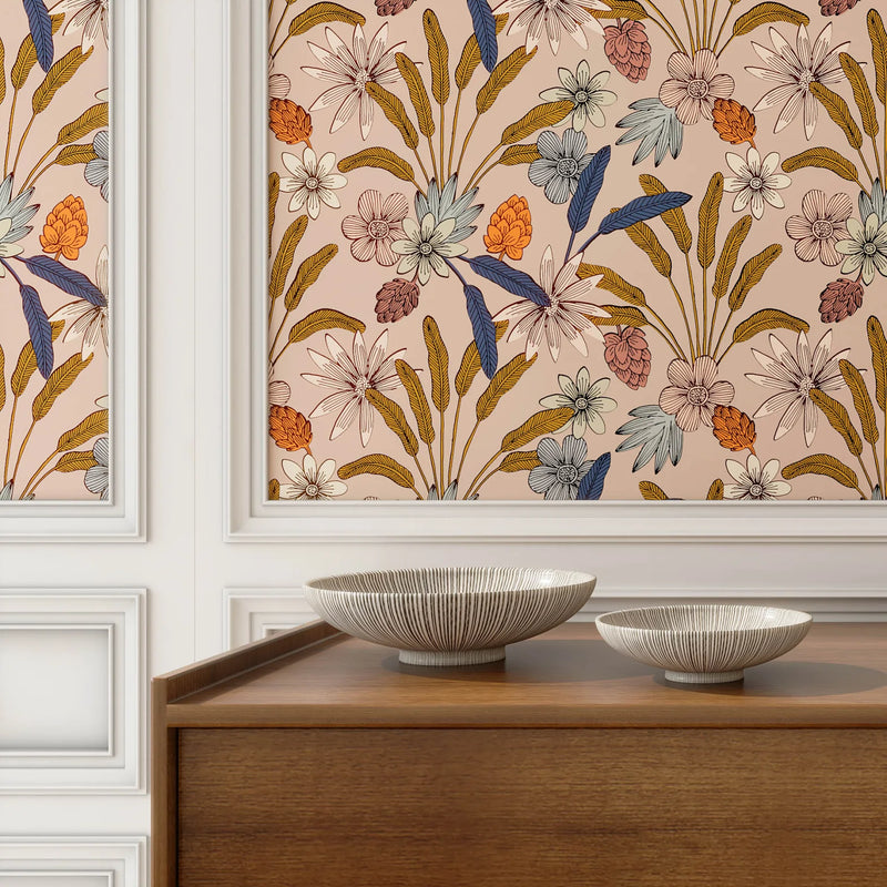 Behangstaal Season Paper - Luxuriance Terre