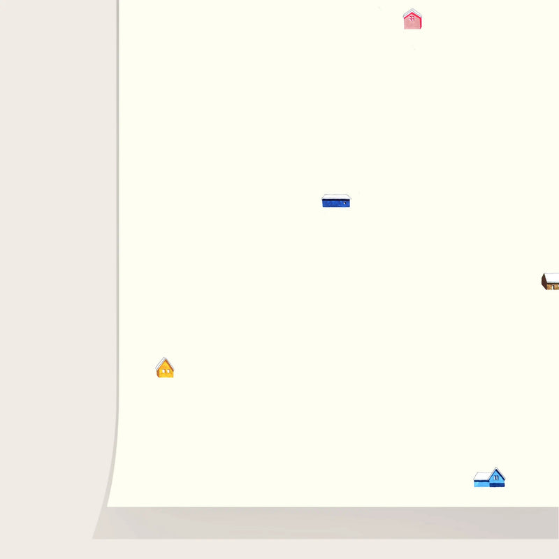 Behangstaal Season Paper - Maisons