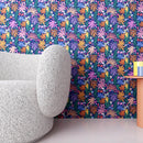 Wallpaper Staal Season Paper - Parfum Nuit Flower Wallpaper
