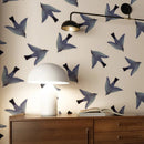 Season Paper - L'oiseau (blue bird)