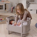 Sebra - Cama de muñecas que incluye colchón - Jetty Beige