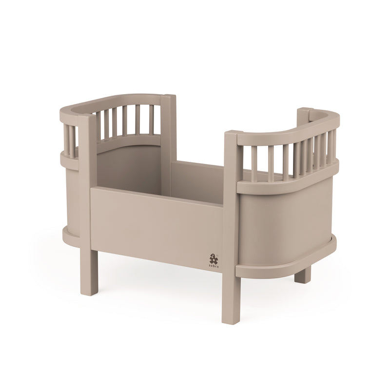 Sebra - Doll bed incl mattress - Jetty Beige