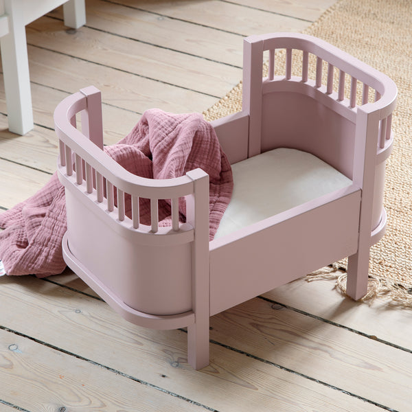 Sebra - Puppenbett inkl. Matratze - Blossom Pink