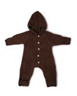 Smallstuff - Jumpsuit/ pak bouclé merinowol, bruin