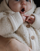 Smallstuff - Jumpsuit/ Pak Bouclé Merino Wol, Broken White