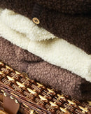 Smallstuff - salto/ pak bouclé merinowol, marrone