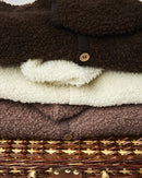 Smallstuff - salto/ pak bouclé Merinowol, rosebruin