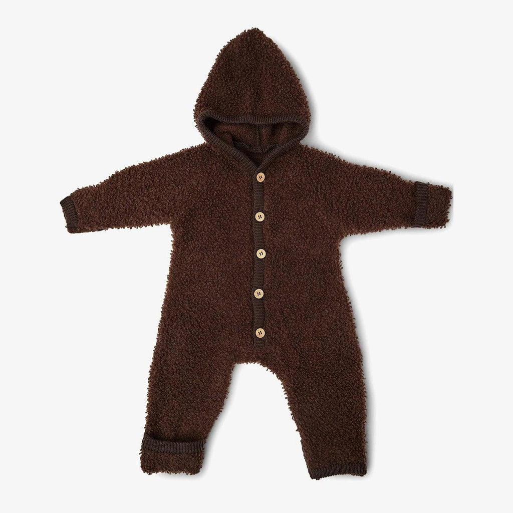 Smallstuff - salto/ pak bouclé merinowol, marrone