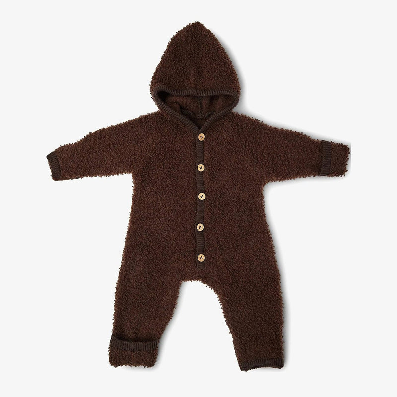 Smallstuff - salto/ pak bouclé merinowol, marrone