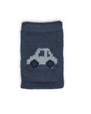 Smallstuf - Leather Cord with knitted letters (put together yourself)