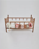 Smallstuf - Leather Cord with knitted letters (put together yourself)