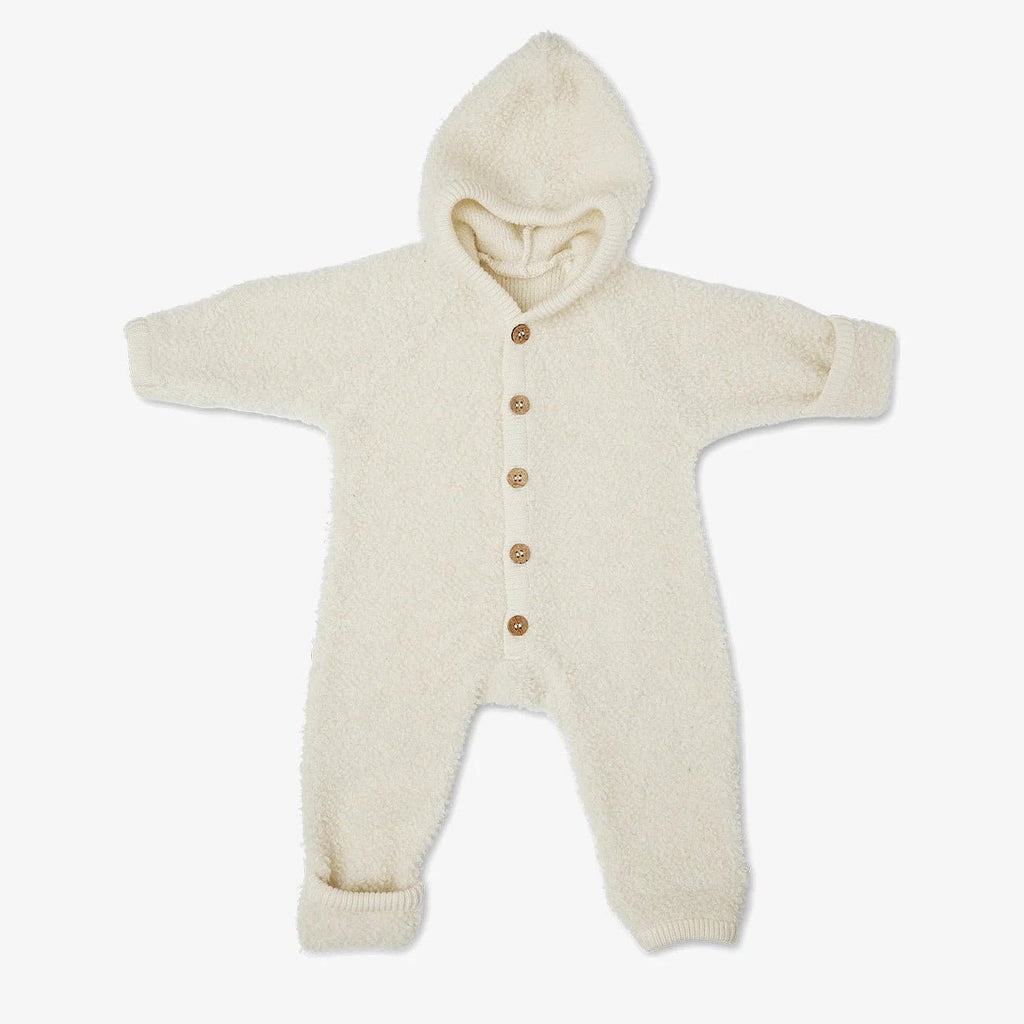 Smallstuff - Jumpsuit/ Pak Bouclé Merino Wol, Broken White