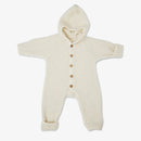 Smallstuff - Jumpsuit/ Pak Bouclé Merino Wol, Broken White