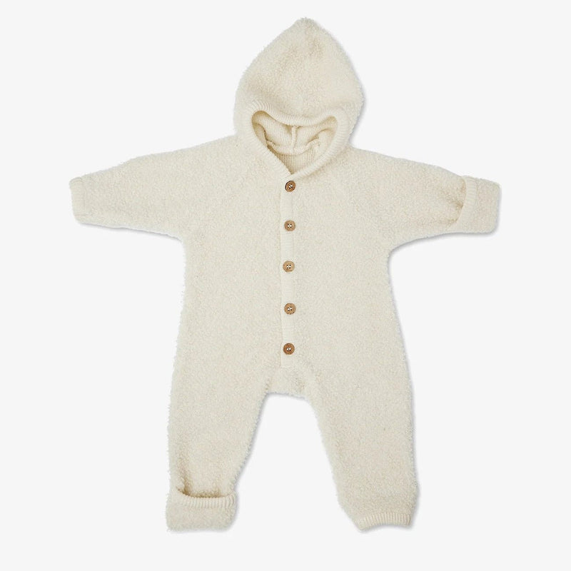 Smallstuff - Jumpsuit/ Pak Bouclé Merino Wol, Broken White