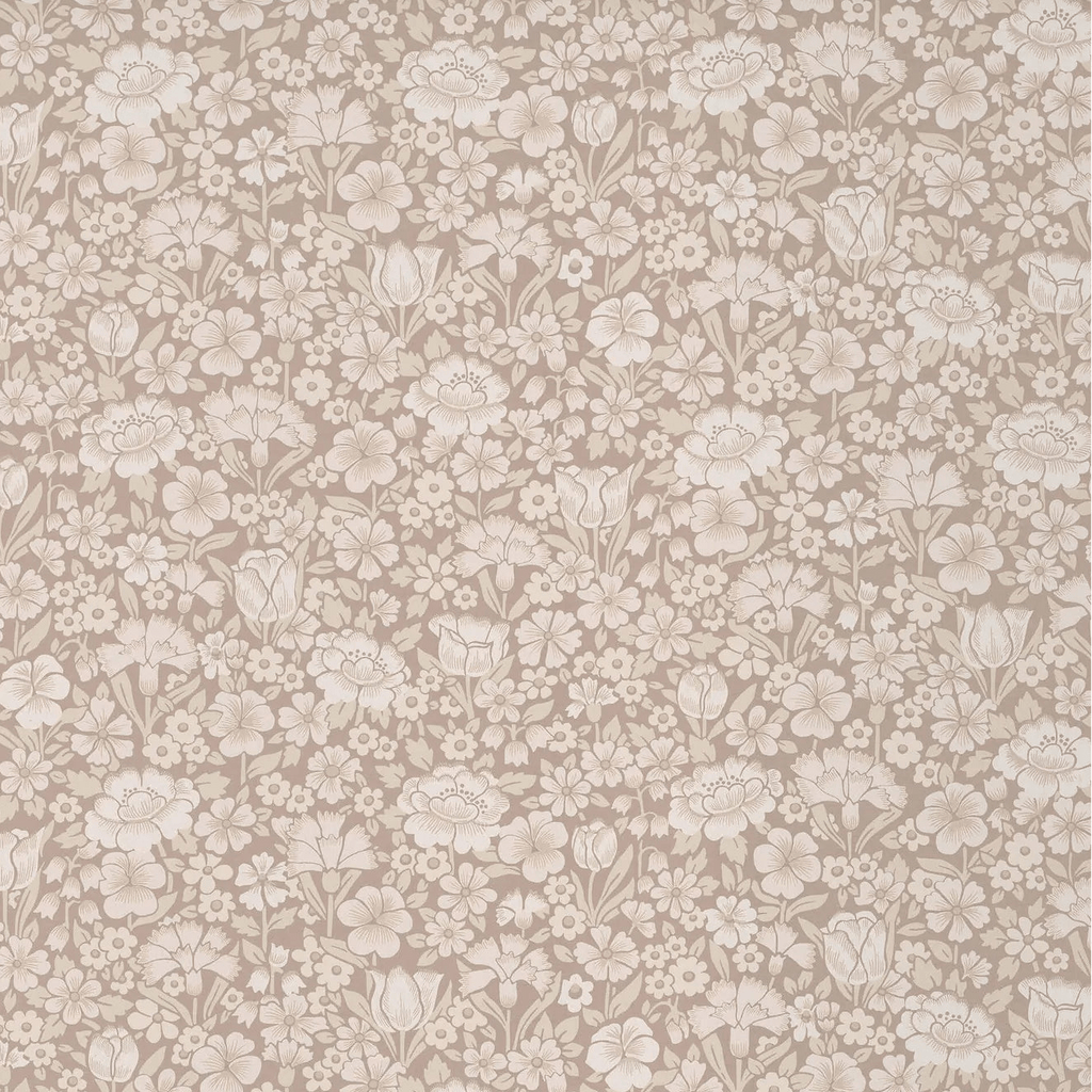 Little Greene Spring Flower Wallpaper – Portland Stone | historic floral wallpaper