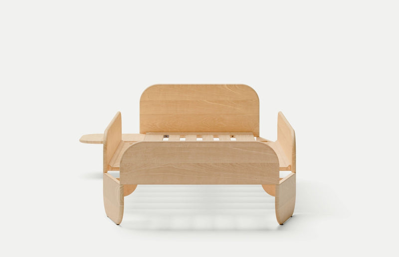 Stribbo - Pinno Bett natürlich