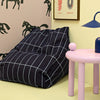 Float Stool Studio Jes Iken, houten design krukje kinderkamer in Lavender