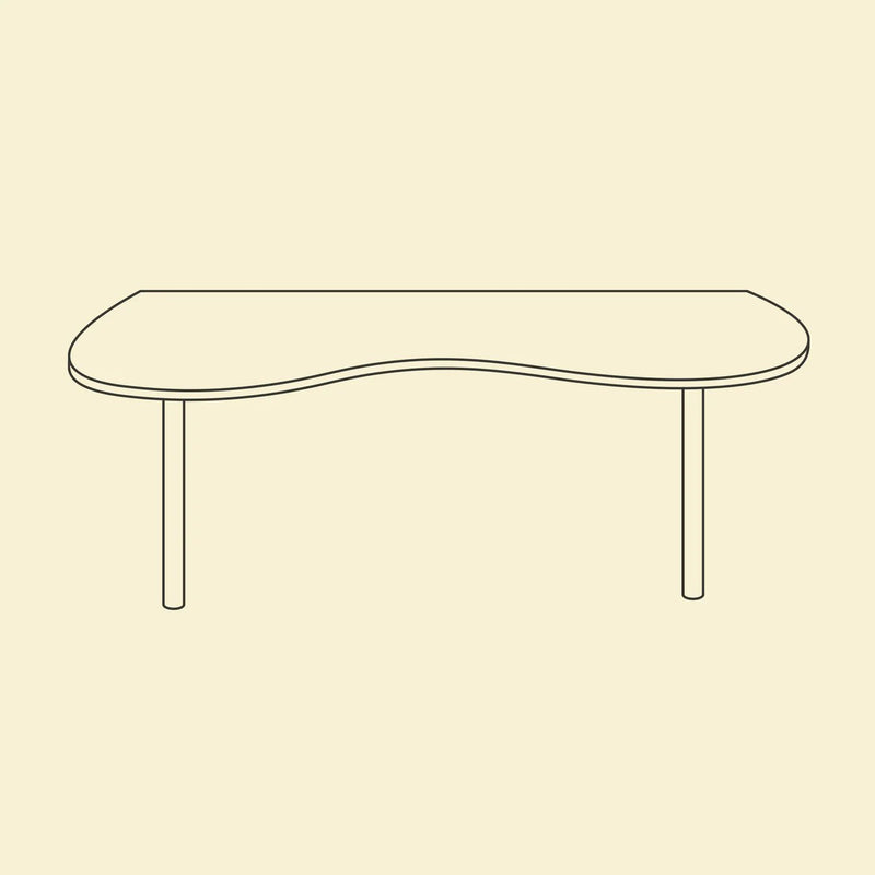 Studio Jes Iken - Waves Desk