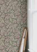 Sommergrau Wallpaper - Ranunculus - Dark Lilac